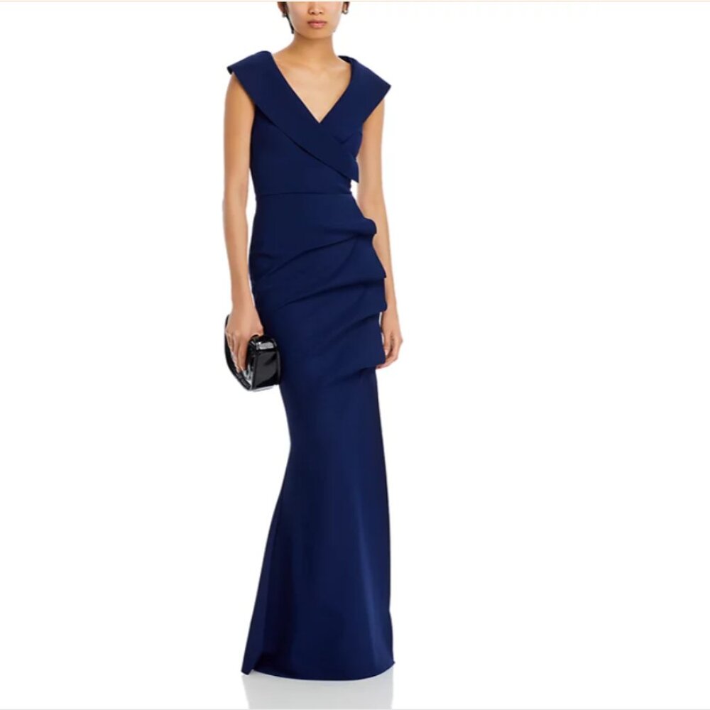 Chiara Boni La Petite Robe Off The Shoulder Maxi Dress